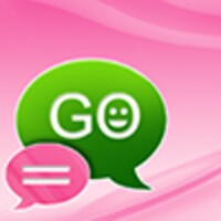 GO SMS pink style