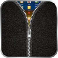 Leather Zipper Screen Lock